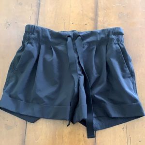 Lululemon athletic shorts with cuffs, size 4